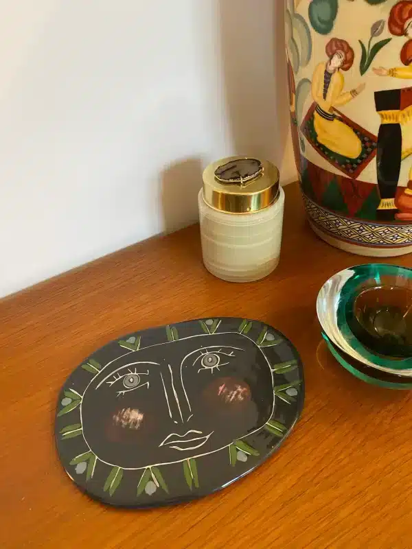 Plateau apéritif « tête » ou plaque décorative – Image 2