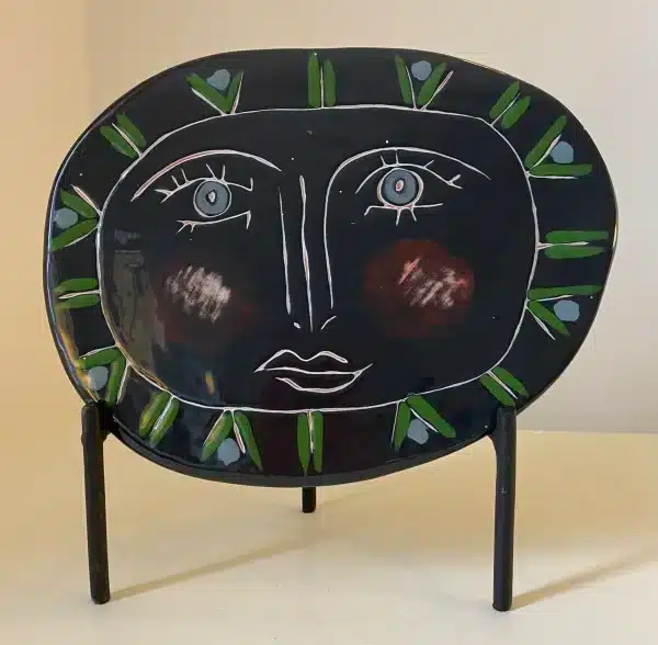 Plateau apéritif « tête » ou plaque décorative – Image 3