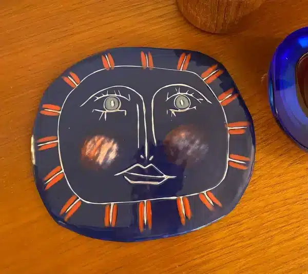 Plateau apéritif « tête » ou plaque décorative