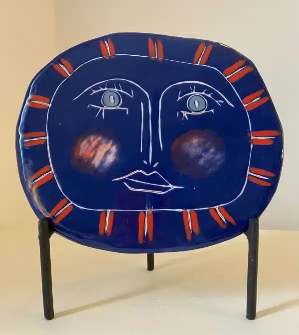 Plateau apéritif « tête » ou plaque décorative – Image 3
