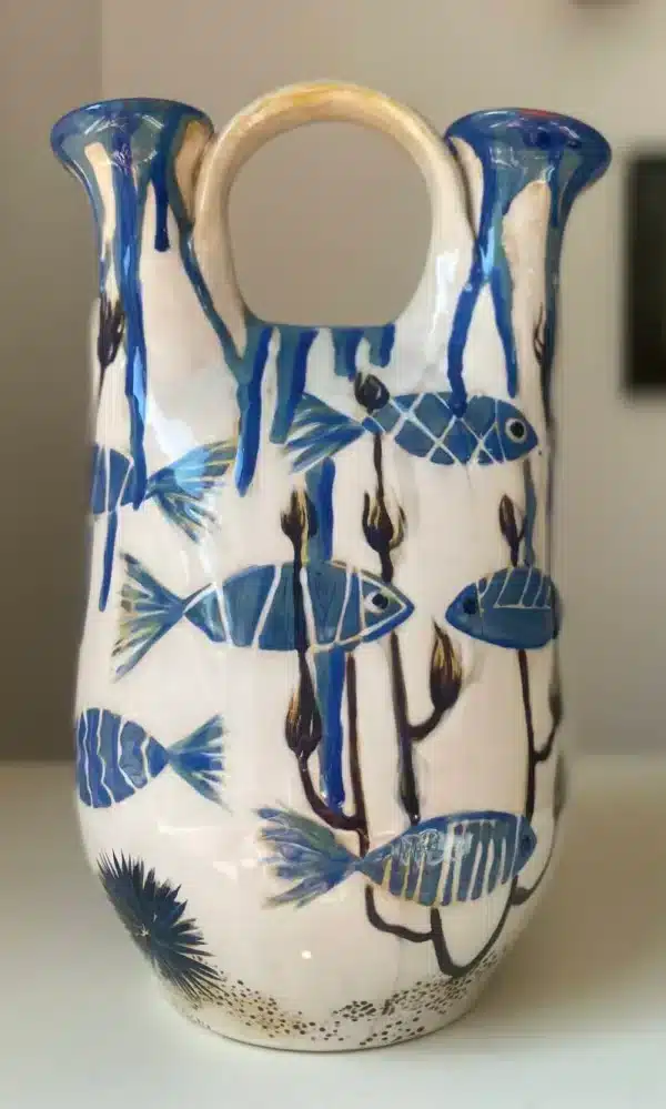 Cruche espagnole « poissons » – Image 6