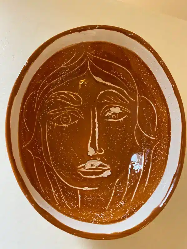 Coupelle beige « tête de femme » – Image 4