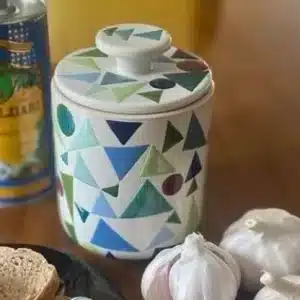French butter dish or spice jar "triangle"