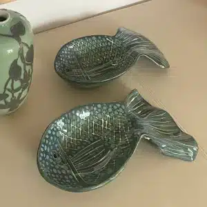 Deux coupelles  « poissons »