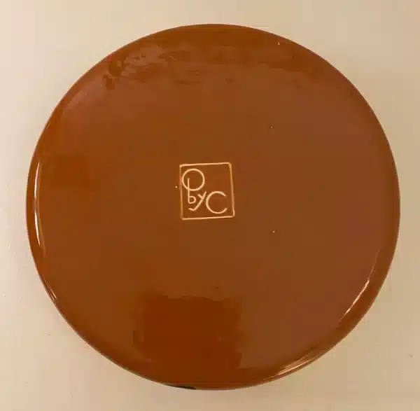Sienna & yellow catchall tray "cubist" - Image 4