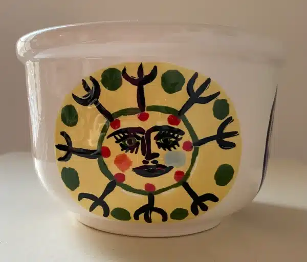 Grand bol «  têtes » – Image 3
