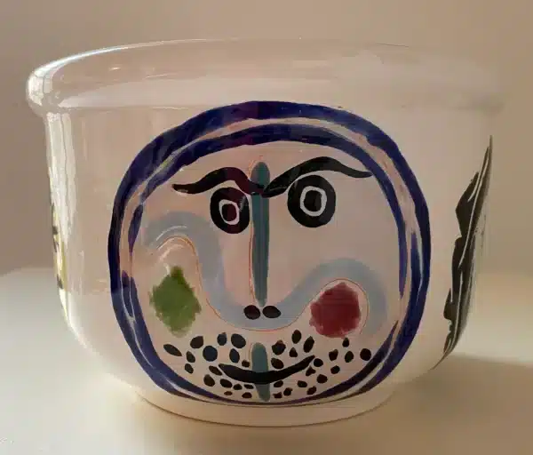 Grand bol «  têtes » – Image 4