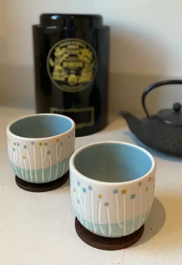 Paires de tasses à thé « soleil » – Image 2