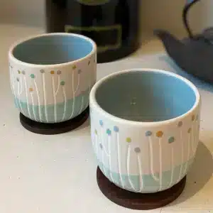 Paires de tasses à thé « soleil »
