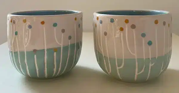 Paires de tasses à thé « soleil » – Image 3