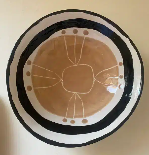 3 handshaped dishes "sun" - Image 5