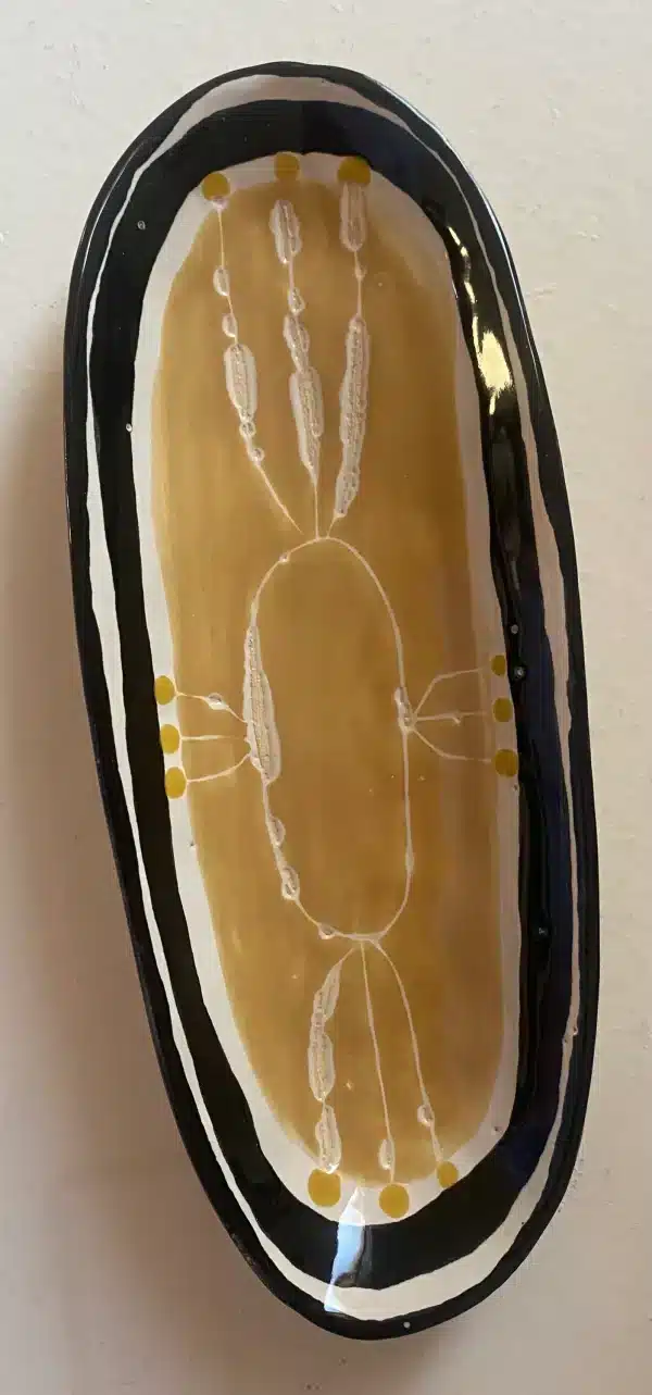 3 handshaped dishes "sun" - Image 7