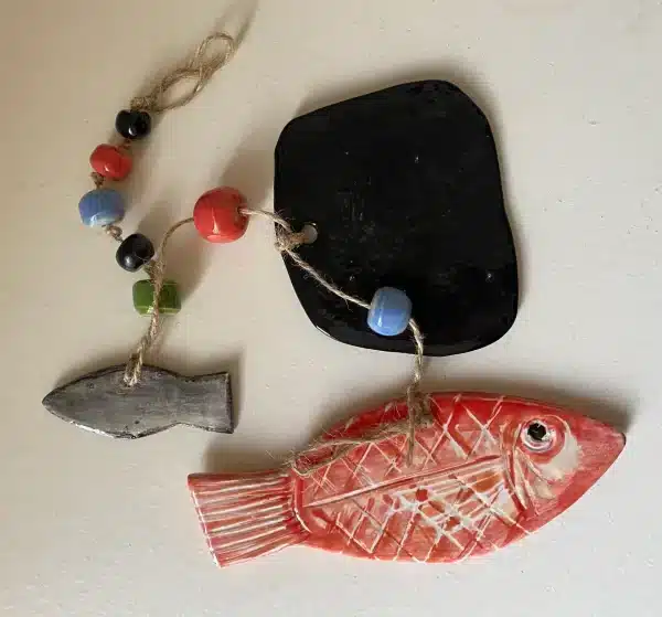 Décoration murale porte- bonheur «poissons » – Image 3