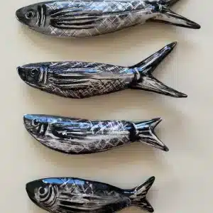 Lot de 4 porte-couteaux « sardines »