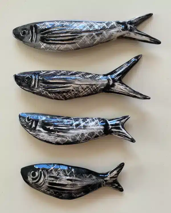 Lot de 4 porte-couteaux « sardines »