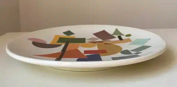 Dinner plate/ wall painting "constructivism" - Image 5