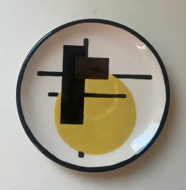 Tasse à café jaune « constructivisme » – Image 2