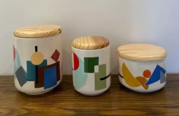 Large spice pot "constructivism"