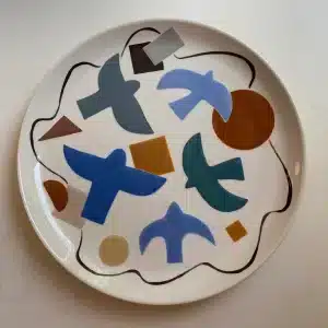 Assiette « colombe »