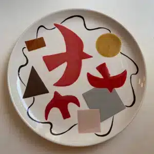 Assiette « colombe »