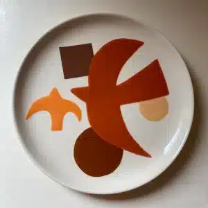 Assiette à dessert « colombe »